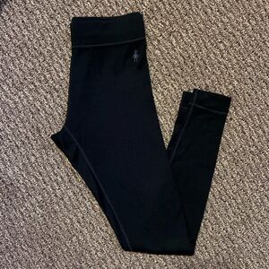 Smartwool Merino 250 Base Layer Leggings High Rise Black Medium